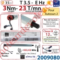 Moteur T3,5 E Hz CC 3/23 12 v cc sans Mds pour Autosun 2