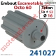 Embout Escamotable Octo 60 Bubendorff Téton diamètre 16 mm Mâle pour Gamme NL