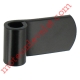 Nœud Réglable pour Penture Gamme RapidRénov Diamètre:14 Lg:95 Déport:15mm en Plat Aluminium de 39,5x4mm Laqué Noir ± Ral 9005