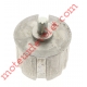 Embout Aluminium pour Tube Rond ø 70 à Goutte Téton ø 12 mm Mâle Longueur 20 mm