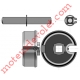 Embout Réglable pour Tube Rond ø 70 mm 15/10 & 20/10 Avec Carré de 13 mm Mâle