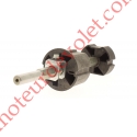 Tandem Zf 80 Axe Carré de 18 mm Mâle Décolleté ø 16 mm sur 60 mm de long Réglable de xx à 130 mm Poids Tab Max 130 kg