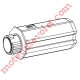 Embout Escamotable Octo 60 Porte Roulement ø28 Alésé en X de 10 mm Femelle pour Treuil à Chainette