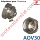 Adaptateur pour Oventrop (Avant 1998) sur Tête Electronique de Radiateur HR92 pour Système EvoHome