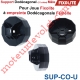 Support Dodécagonal en U passage intérieur 16 mm pour Coffre Fixolite (livré sans broche FIXBR)