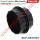 Support Dodécagonal Mâle-Femelle Déporté de 28 mm pour Coffre Fixolite