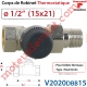 Corps de Robinet Thermostatique Droit 1/2" M30 x 1,5