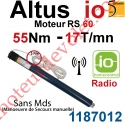 Moteur Altus 55/17 io Radio Home Control RS 60 sans Mds