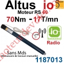 Moteur Altus 70/17 io Radio Home Control RS 60 sans Mds