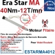 Moteur Nice Filaire Era Star MA 40/12 Av FdC Electroniques Réglables de l'inverseur Série M (Medium ø45mm)
