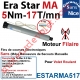 Moteur Nice Filaire Era Star MA 5/17 Av FdC Electroniques Réglables de l'inverseur Série M (Medium ø45mm)