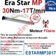 Moteur Nice Filaire Era Star MP 30/17 Avec FdC Electroniques Réglables Automatiquement Série M (Medium ø45mm)