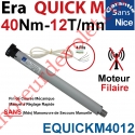 Moteur Nice Filaire Era Quick M 40/12 Avec FdC Manuels Instantanés Série M (Medium ø45mm)