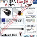 Moteur Nice Filaire Era Star SA 6/11 Av FdC Electronique Série S (Small ø35mm)