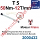 Moteur Simu Filaire Avec FdC à Réglage Progressif 50/12 T5