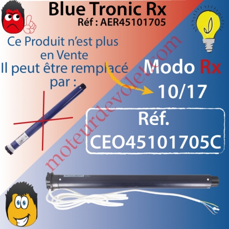 Moteur Cherubini 10/17 Blue Tronic Rx ø 45 sans Mds