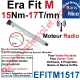 Moteur Nice Radio Era Fit M 15/17 Av FdC Electro & Fréquence 433,92MHz Rolling Code M 50