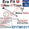 Moteur Nice Radio Era Fit M 15/17 Av FdC Electro & Fréquence 433,92MHz Rolling Code M 50