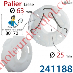 Palier Lisse MD D25 Bubendorff
