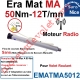 Moteur Nice Radio Era Mat MA 50/12 Av FdC Electro & Fréquence 433,92MHz Rolling Code Série M (Medium ø45mm)