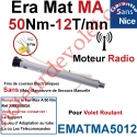 Moteur Nice Radio Era Mat MA 50/12 Av FdC Electro & Fréquence 433,92MHz Rolling Code Série M (Medium ø45mm)