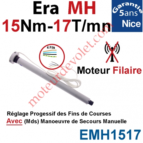 Moteur Era MH 15/17 MH 50 Av FdC Manuels Moteur Filaire Avec Mds