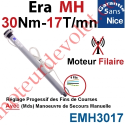 Moteur Nice Filaire Era MH 30/17 Av FdC Manuels M 50 Avec Mds
