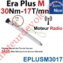 Moteur Nice Radio Era Plus M 30/17 Av FdC Manuel & Fréquence 433,92MHz Rolling Code Série M (Medium ø45mm)