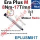 Moteur Nice Radio Era Plus M 8/17 Av FdC Manuel & Fréquence 433,92MHz Rolling Code Série M (Medium ø45mm)