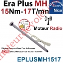 Moteur Nice Radio Era Plus MH 15/17 Av FdC Manuel & Fréquence 433,92MHz Rolling Code Série M (Medium ø45mm) Avec Mds