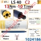 Moteur LS 40 13/10 Sans Carré sans Mds Double Isolation Classe II Sans Fil de Terre