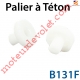 Palier à Téton ø 12 - ø Ext 28 en Polyacéthal