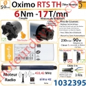 Moteur Oximo 6/17 TH Rts (Tête Etroite) LT 50 sans Mds