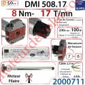 Moteur Filaire Avec Mds T5 Dmi 8/17 Avec FdC à Réglage Progressif