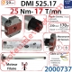 Moteur Filaire Avec Mds T5 Dmi 25/17 Avec FdC à Réglage Progressif