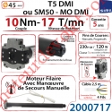 Moteur Filaire Avec Mds T5 Dmi ou SM50-MO Dmi 10/17 Avec FdC à Réglage Progressif