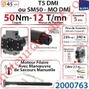 Moteur Filaire Avec Mds T5 Dmi ou SM50-MO Dmi 50/12 Avec FdC à Réglage Progressif