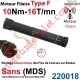 Moteur Bubendorff Filaire Electronique Type:F 10 Nm Réglage Automatique des FdC sur butées sans Mds, remplacé par réf 220041