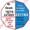 Moteur Bubendorff Radio RI Droit 10 Nm sans Mds et son Emetteur Mural, remplacé par ref 221182