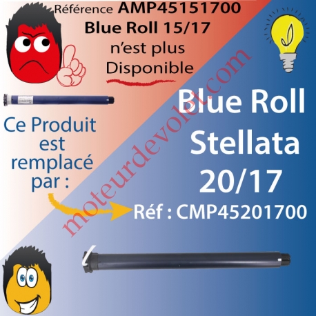 Moteur Cherubini 15/17 Blue Roll ø 45 sans Mds remplacé par BLUE ROLL STELLATA