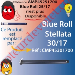 Moteur Cherubini 25/17 Blue Roll ø 45 sans Mds remplacé par BLUE ROLL STELLATA 30/17