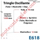 Tringle Oscillante Lg 1300 Blanche avec Manivelle - Uniquement en enlèvement sur place (Dépt 93)