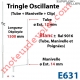 Tringle Oscillante Lg 1500 Blanche avec Manivelle - Uniquement en enlèvement sur place (Dépt 93)