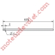 Tige Hexagonale de 7 mm Longueur 570 mm