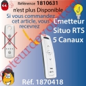 Emetteur Nomade Télis 4 Pure Rts (5 canaux)  remplacé par la réf; 1870418