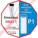 Emetteur Ergo 1 Nomade 3 Fonctions 1 Canal 433,92MHz Rolling Code + Supp Berceau, remplacé par l'émetteur P1