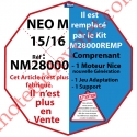 Moteur Nice Filaire Néo M 15/16 M 50, remplacé par NM28000REMP