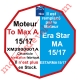Moteur Nice Filaire TO MAX A 15/17 Av FdC Electroniques Réglables de l'inverseur M 50, Remplacé par ESTARMA1517