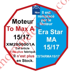 Moteur Nice Filaire TO MAX A 15/17 Av FdC Electroniques Réglables de l'inverseur M 50, Remplacé par ESTARMA1517