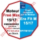 Moteur Nice Radio Free-Max 15/17 Av FdC Electro & Fréquence 433,92MHz Rolling Code M 50, Remplacé par EFITM1517